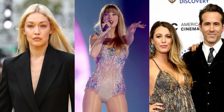 Every Celeb at Taylor Swift’s Europe Shows on ‘Eras Tour,’ Including Some of Her Famous BFFs | Blake Lively, Bradley Cooper, Chris Olsen, EG, Eras Tour, Extended, Gigi Hadid, Haim, Imogen Heap, Jessica Capshaw, Lenny Kravitz, Moritz Hau, Ryan Reynolds, Slideshow, Taylor Swift, Travis Kelce, Zara Larsson | Just Jared: Celebrity News and Gossip