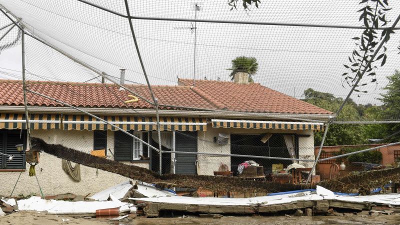 ‘Hard and hostile’ storm lashes Spain, leaving at least 2 dead