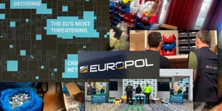 Europol publishes the "map" of the most dangerous criminal networks in Europe, Albania is part of the list; scheme how money is laundered in construction and tourism