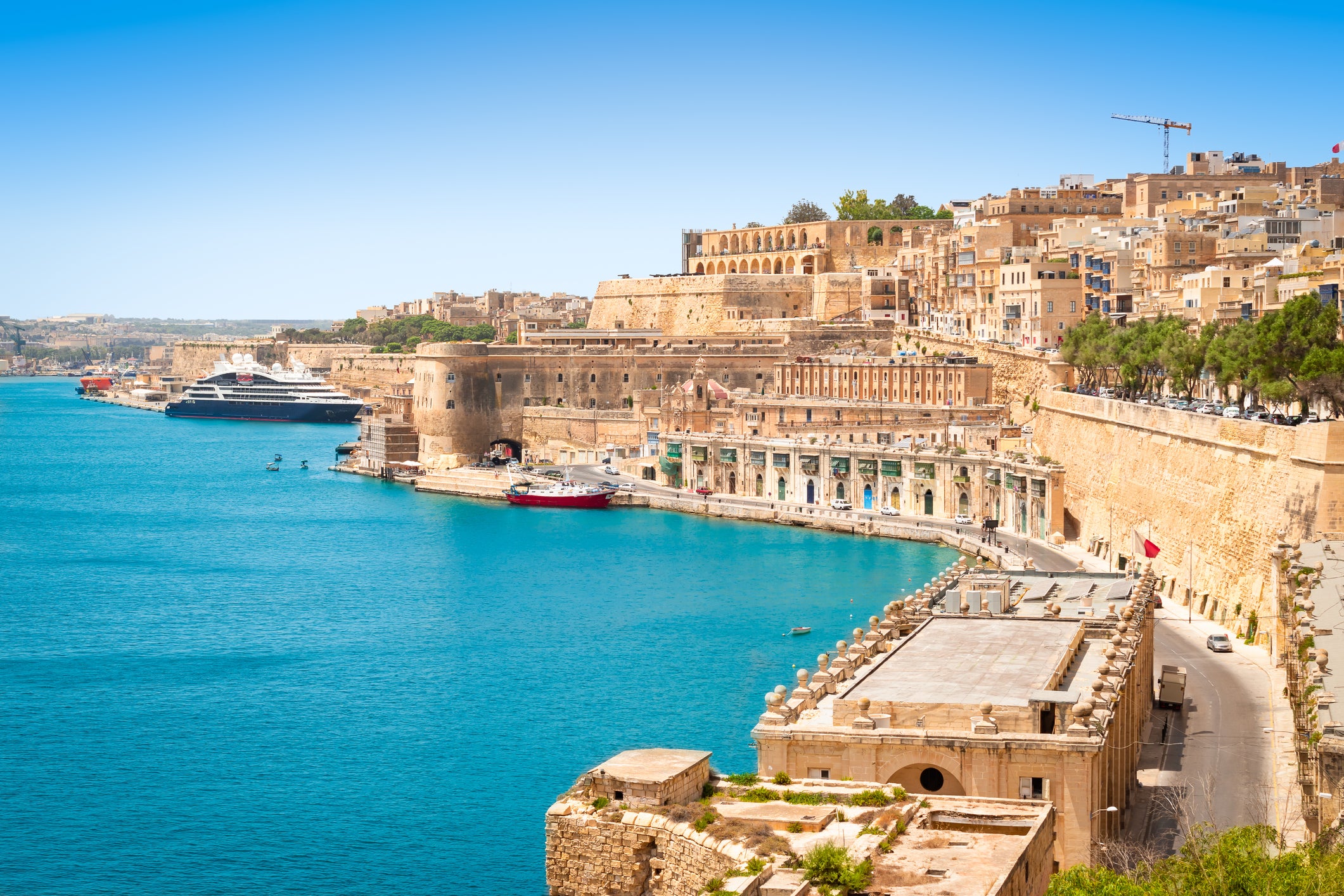 See historic architecture, landmarks and fortifications from the water on a gentle harbour cruise