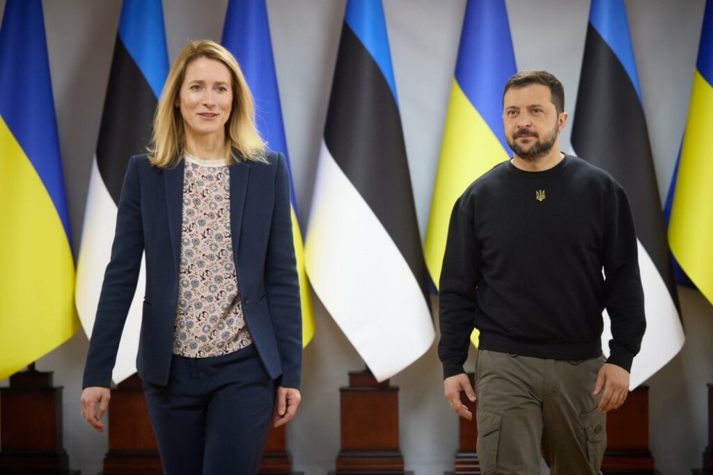 Ukraine must join NATO for peace in Europe, Estonia’s PM says during her visit to Ukraine