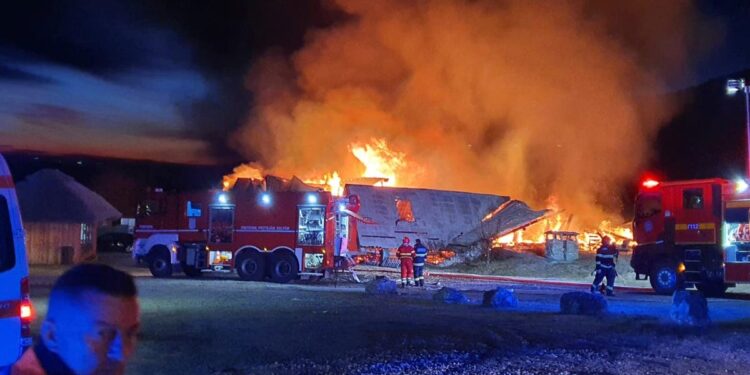 At least five killed in Romania guesthouse fire