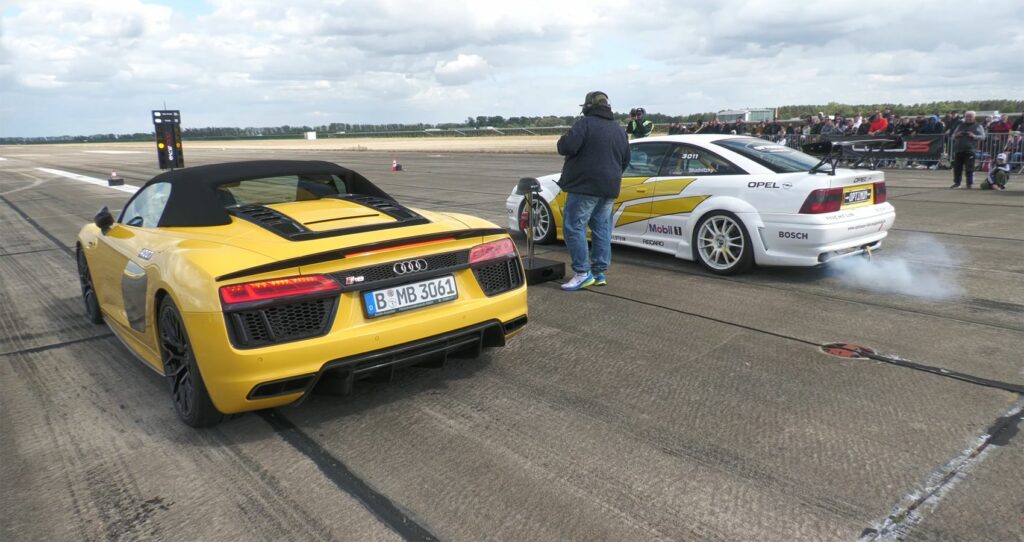 600-HP Opel Calibra Takes On Some Of Europe's Finest