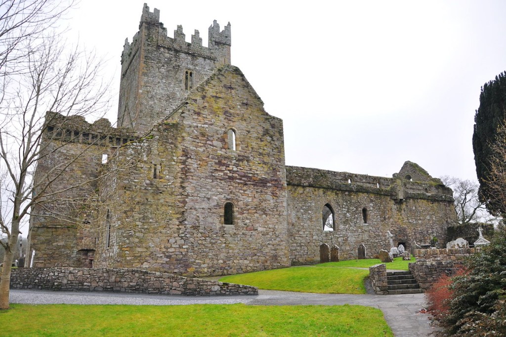 Jerpoint Abbey in Thomastown County, Kilkenny