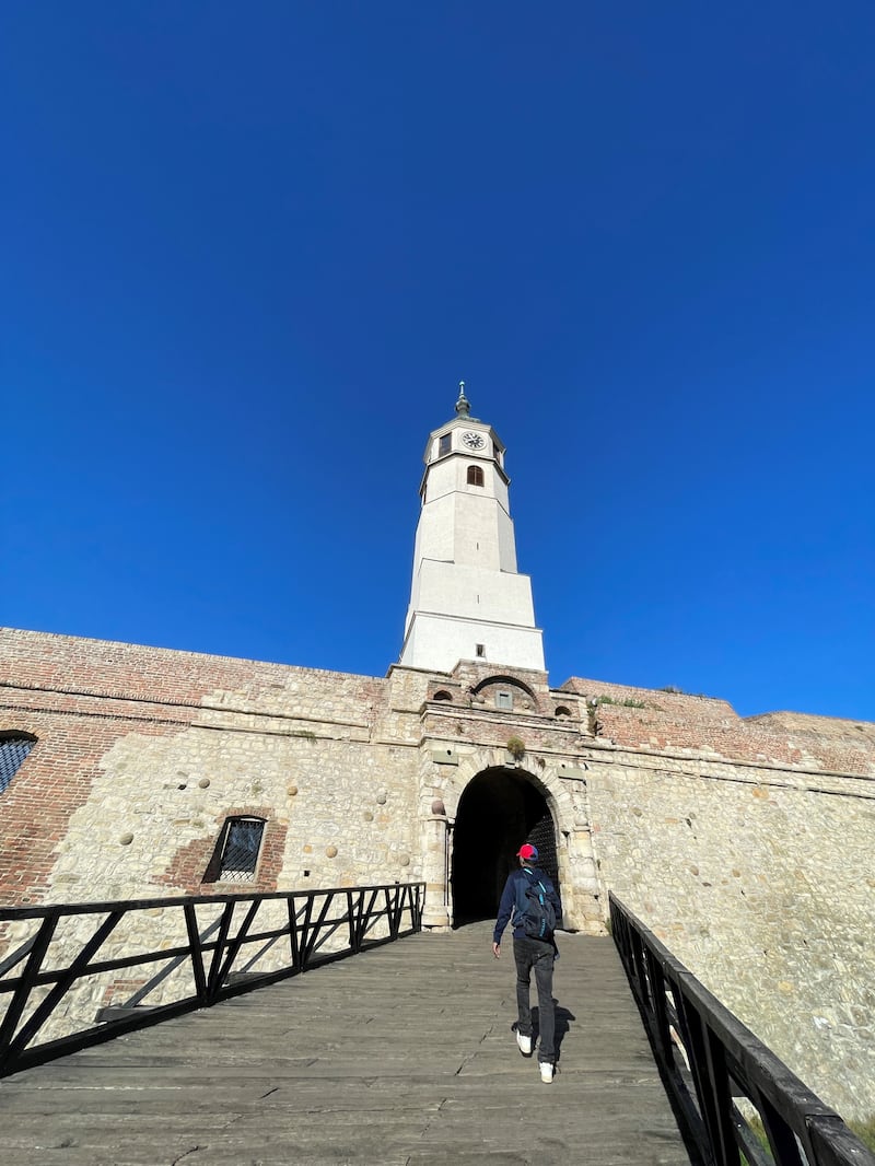 The Belgrade fortress (Sarah Marshall/PA)