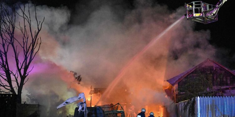 One dead and 57 injured after huge explosion at Romanian petrol station