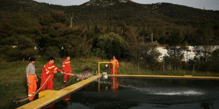 Greek summer wildfire threat nears, outpacing plans to contain it