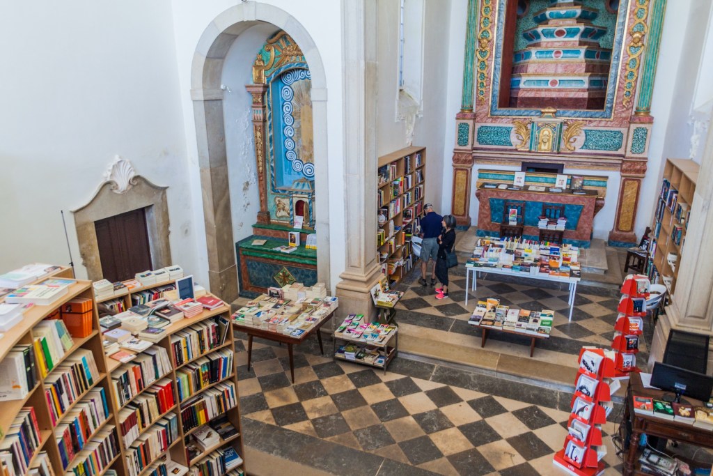 Livraria de Santiago in Obidos, Portugal.