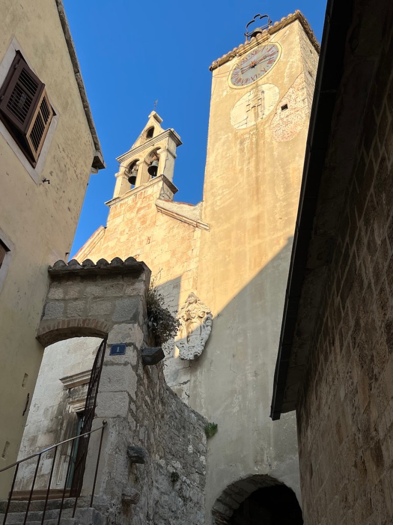 Architecture in Omis, Croatia