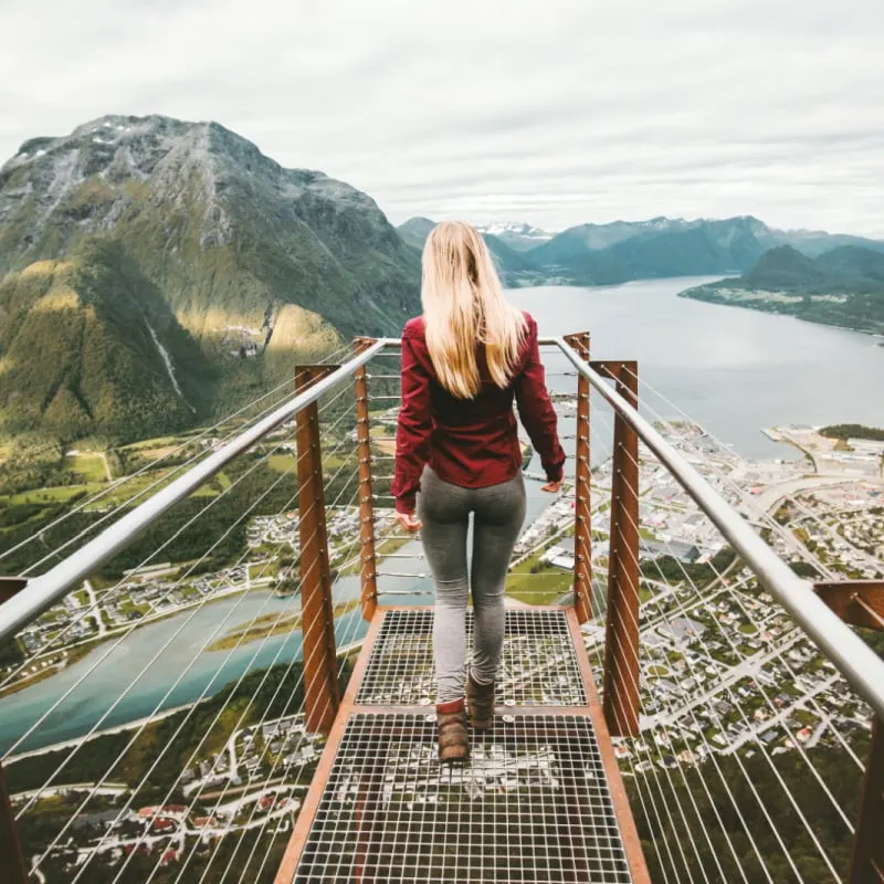 woman in norway