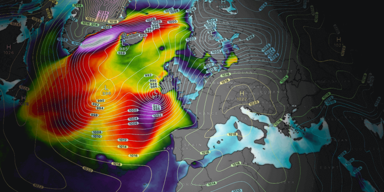 Atlantic Storm Margot could threaten the UK next week, forecast to be the first tropical system to head toward Europe this autumn season