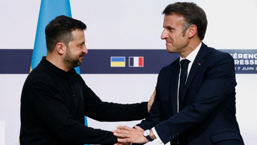 Macron wants Ukraine’s EU accession talks to start ‘by end of month’