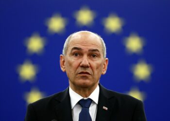Slovenia PM accuses EU official of lying over rule of law Hungary STA European Commission Janez Jansa Italy