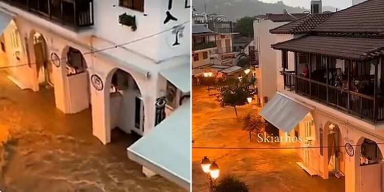 Europe floods – live: 13 killed as extreme weather hits Greece, Turkey and Bulgaria