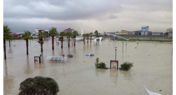 Floods in Tirana, Albania, November 2016. Photo: Ministria e Punëve të Brendshme