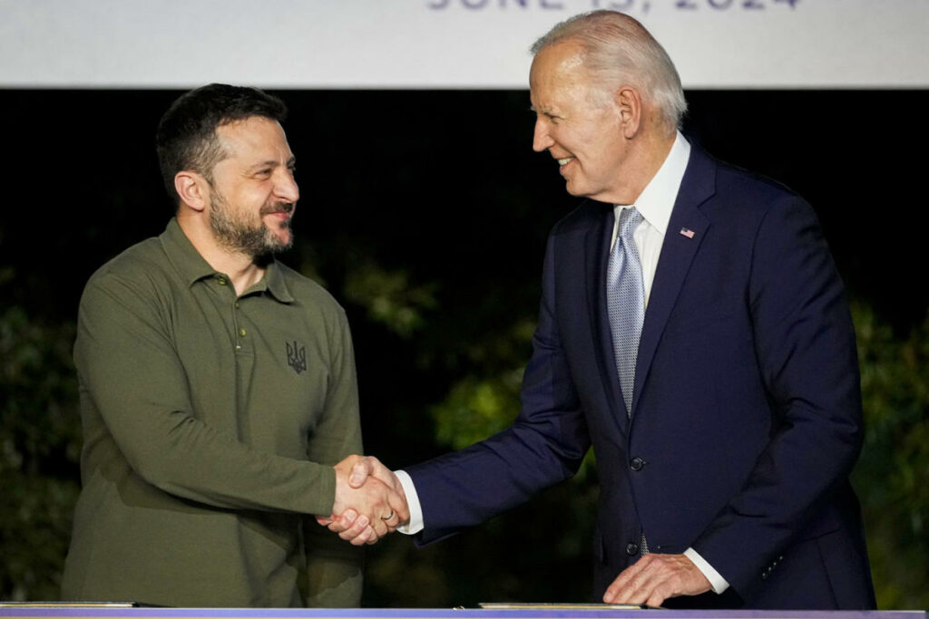 Biden and Zelenskyy sign bilateral security agreement as they push Europe to continue fight against Russia