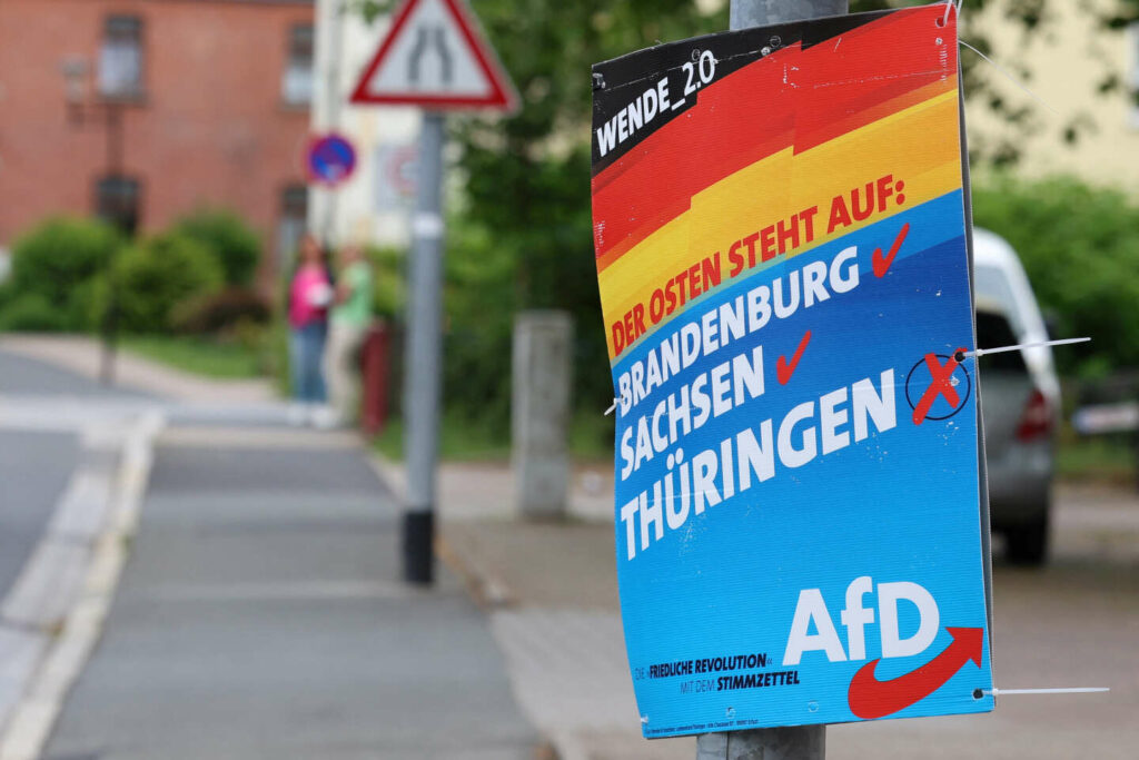 European elections highlight Germany’s political divide between East and West