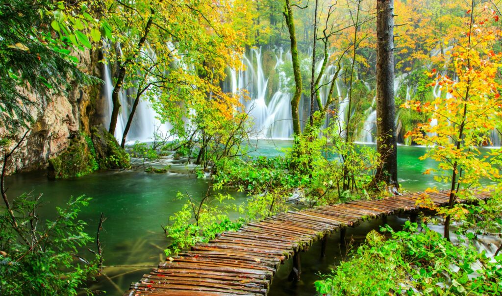 Waterfalls Join 16 Natural Lakes In Croatia’s Breathtaking Plitvice Lakes National Park