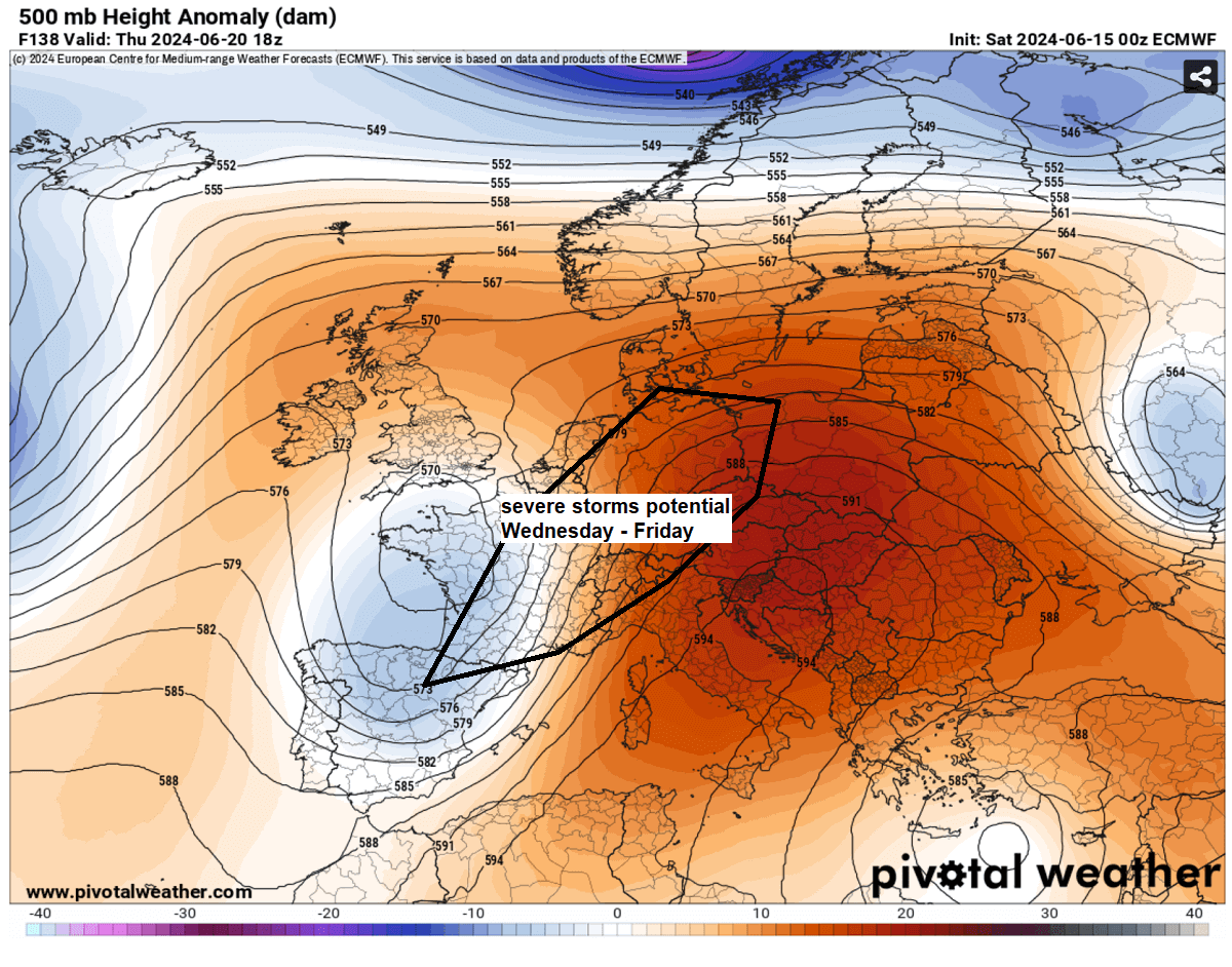 first-significant-heatwave-summer-2024-forecast-europe-pattern-storms