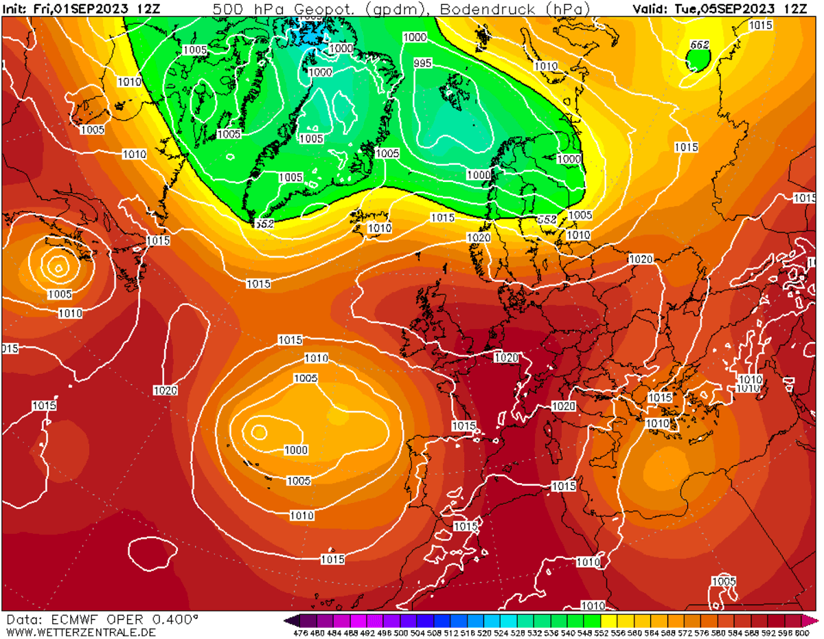 first-significant-heatwave-summer-2024-forecast-europe-omega-blocking-pattern