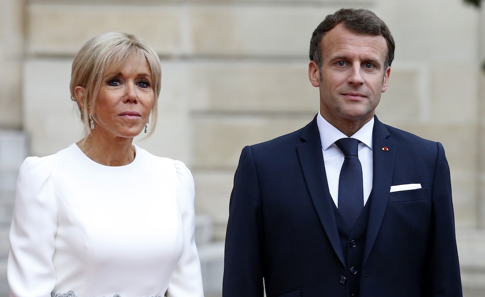 Emmanuel and Brigitte Macron