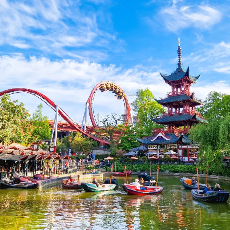 Tivoli Gardens, Copenhagen, Denmark