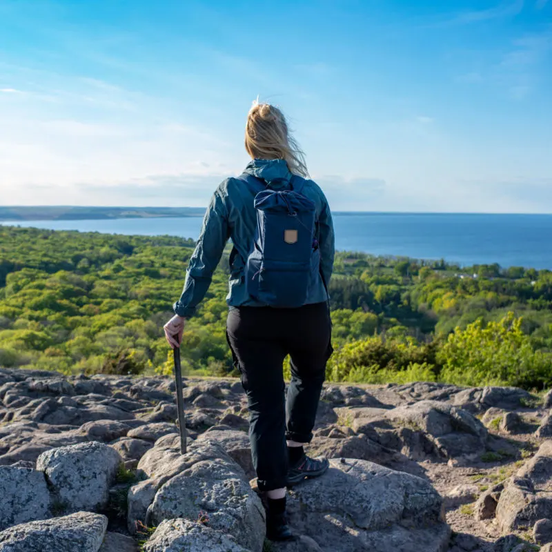 Active Woman at Stenshuvud National Park, South Sweden