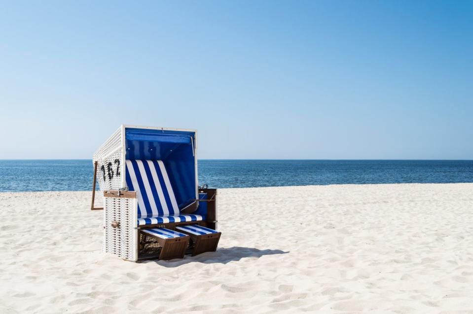 The North Frisian Islands’ microclimate and pale sands are popular with German travellers in the know (Getty)