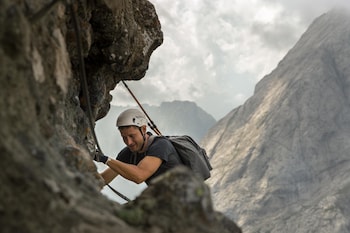 Tackle the slopes using via ferrata