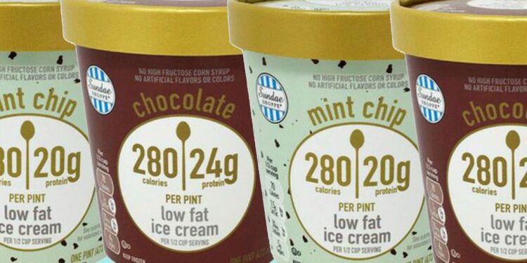 Aldi Has High-Protein, Low-Cal Ice Cream That's Similar To Halo Top, But Cheaper