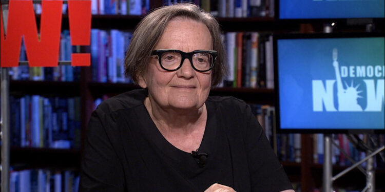 Agnieszka Holland on New Film “Green Border” About Europe’s Refugees & Her Movies About the Holocaust