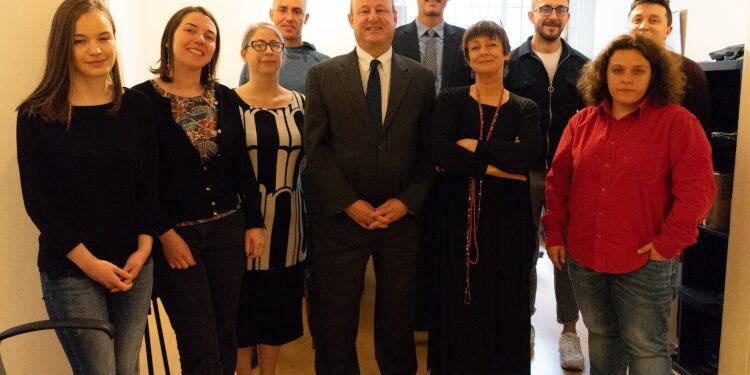 Ambassador Eric Rubin Visits the Newly-Relaunched Free Europe – Bulgaria