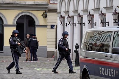 Austria regards Hamas as a terrorist organisation and bans the display of its symbols. Getty Images 