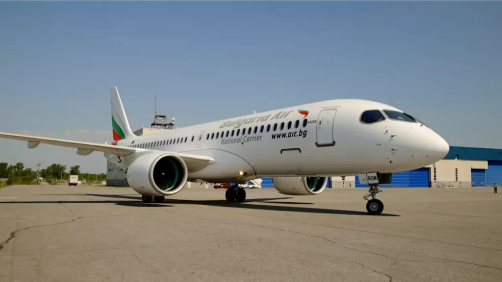 Bulgaria Air takes delivery of its first A220