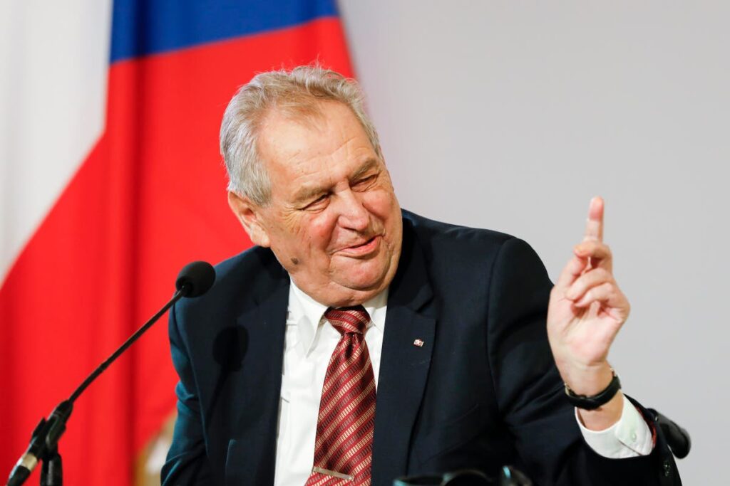 Czech Republic president describes transgender people as ‘disgusting’