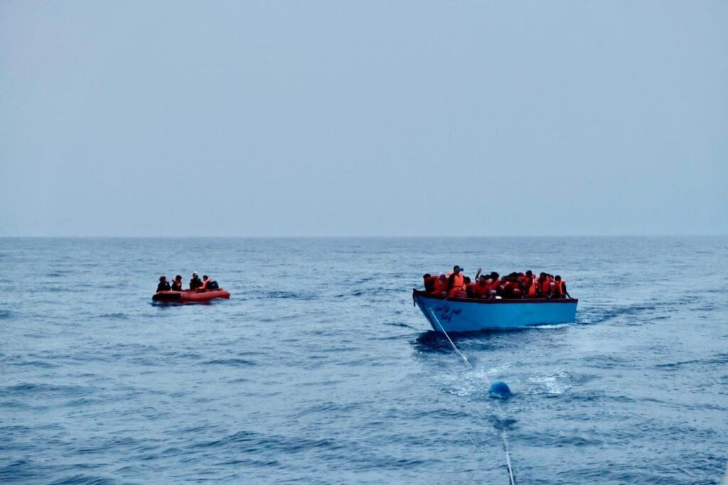 Eleven dead and over 60 missing as migrant boats capsize in Mediterranean sea off Italy’s coast