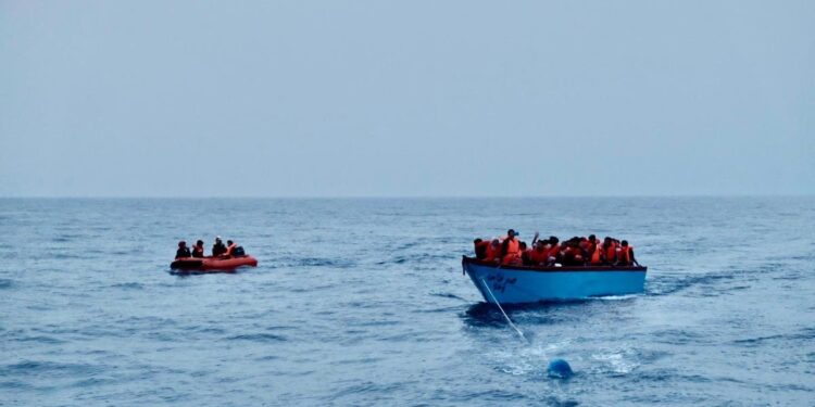 Eleven dead and over 60 missing as migrant boats capsize in Mediterranean sea off Italy’s coast