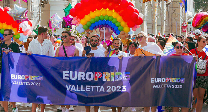 EuroPride Valletta 2023 in pictures: Thousands march for equality in Malta – gaytimes.com