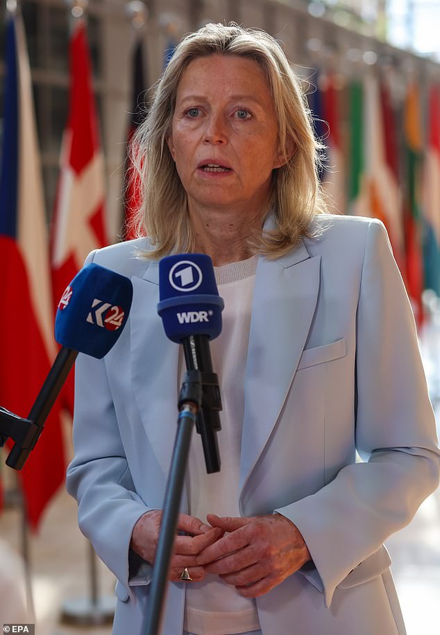 Dutch Defense Minister Kajsa Ollongren confirmed Netherlands will allow the Ukrainian air force to use its 24 F-16 fighter jets to carry out strikes in Russia, as reported by Politico.