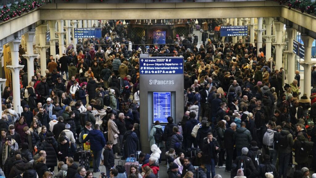 Europe travel chaos as Eurostar services cancelled amid flooding