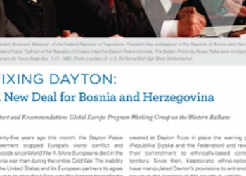 Fixing Dayton: A New Deal for Bosnia and Herzegovina