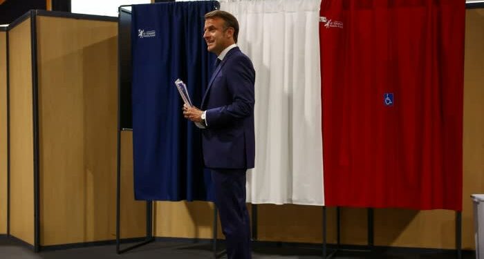 France leads European market sell-off after Macron calls snap poll