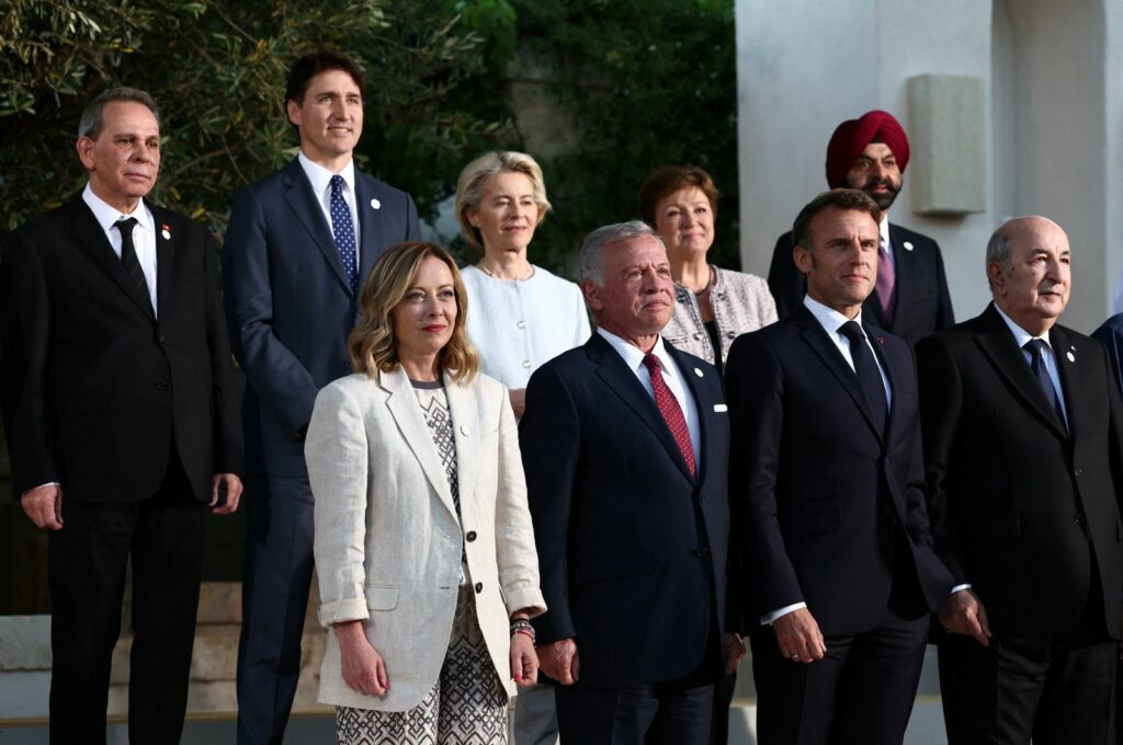 G-7 summit focuses on tackling migration to Europe after Ukraine funds