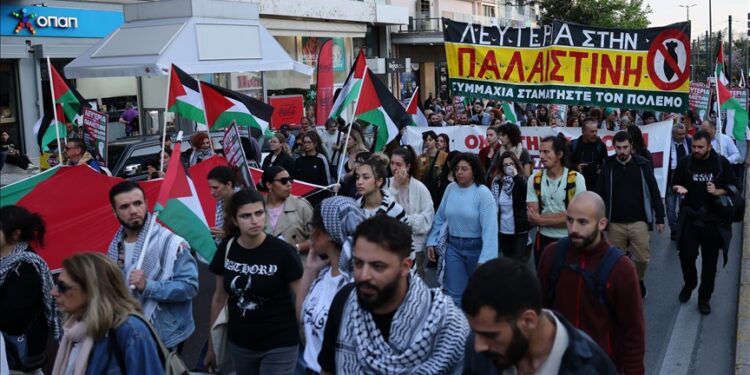 Greece to deport 9 European nationals involved in pro-Palestinian protest in Athens