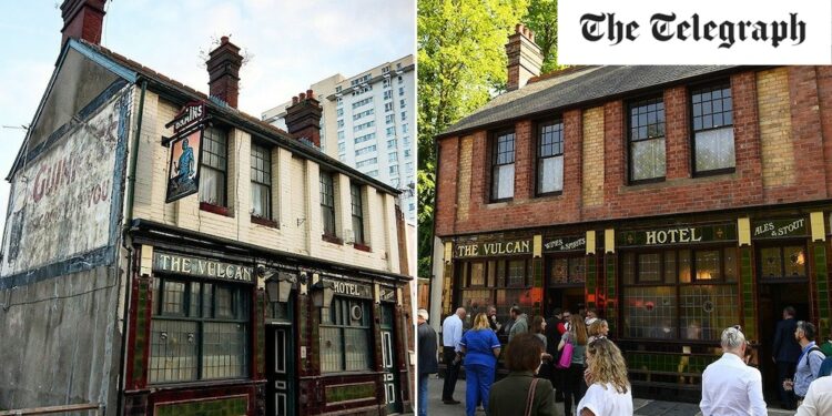 How a Welsh pub was rebuilt brick by brick – and taken back to 1915