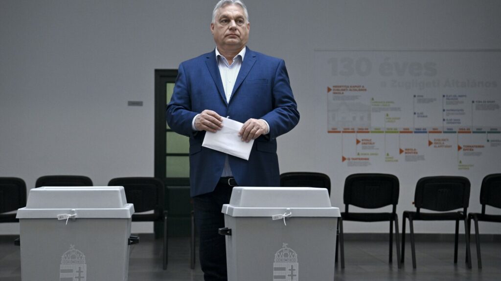 Hungarians elect EU representatives in an election seen as a referendum on Orbán's popularity