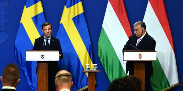 Hungary’s Prime Minister Viktor Orban lauds new phase with Sweden ahead of vote on its NATO bid