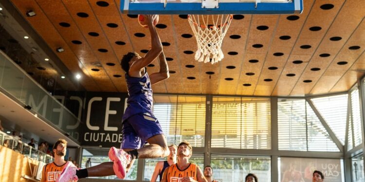 Husky Hoop Team Wins Second Game in Europe