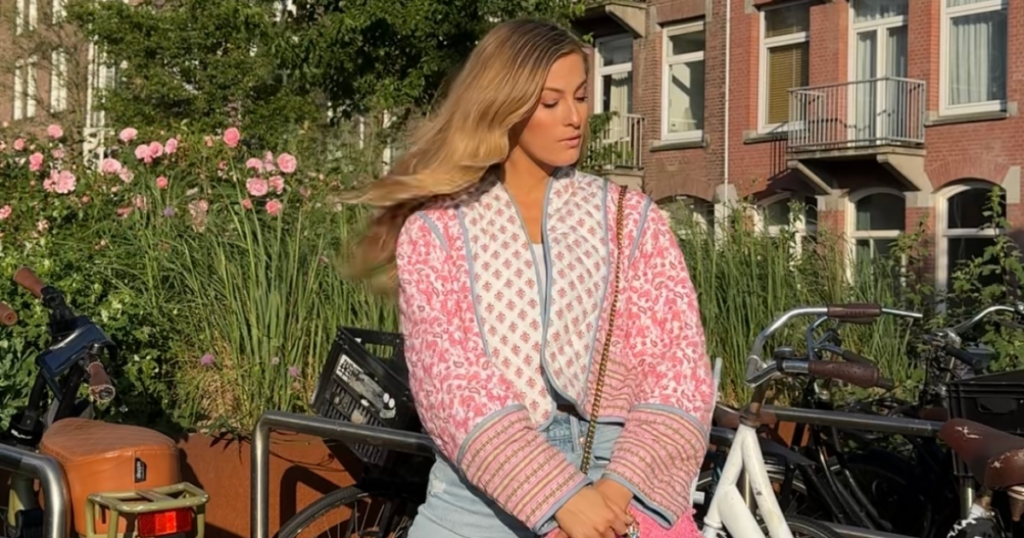 I Wore This Reversible Quilted Jacket on Repeat in Europe