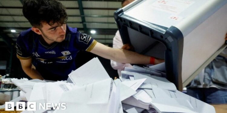 Ireland's European election count gets under way